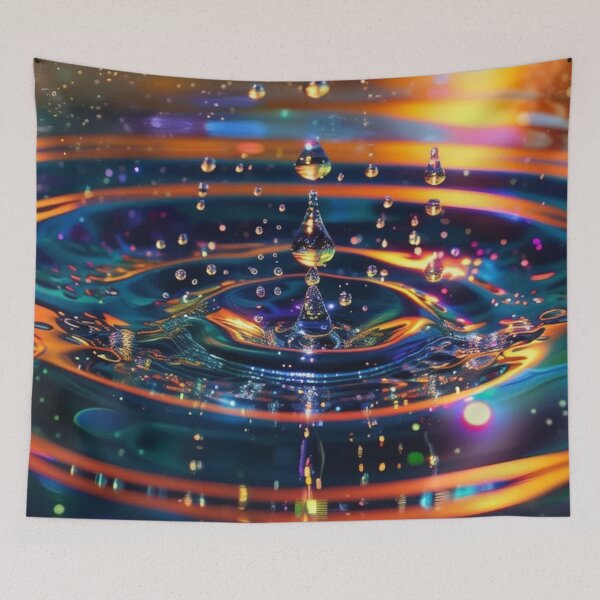 Item preview, Ethereal Ripples: The Poetry of a Water Drop designed and sold by eXtraHumans.