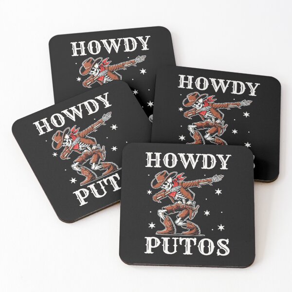 Item preview, Howdy Putos Funny Retro Cowboy Wild West designed and sold by ManiaGrania.