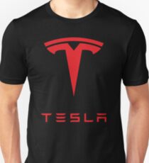 Tesla Motors Logo Unisex T-Shirt