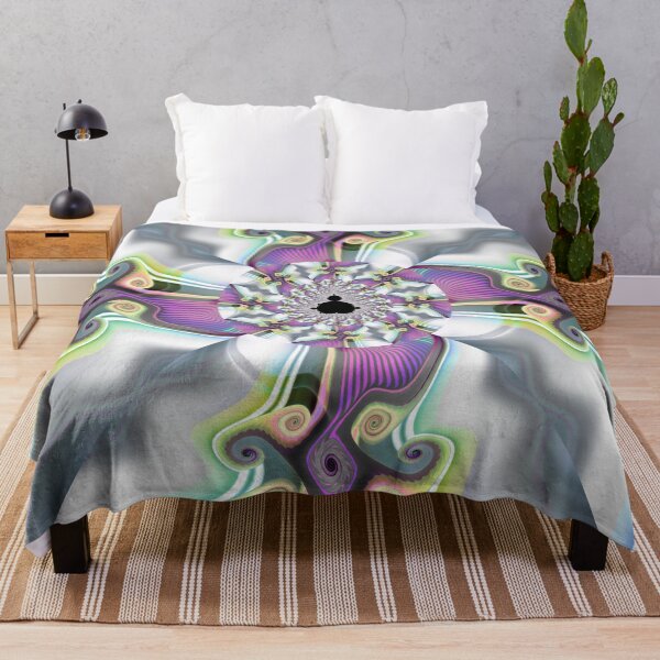 Item preview, Whirlwind Mandala: The Fractal Eye of Shifting Hues designed and sold by bloorose.