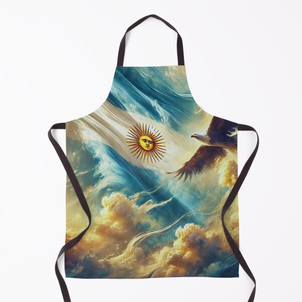 Item preview, ??❇️❇️ "Argentine Pride: Eagle and Flag in Flight"??? designed and sold by VICTORY LIBERTY .