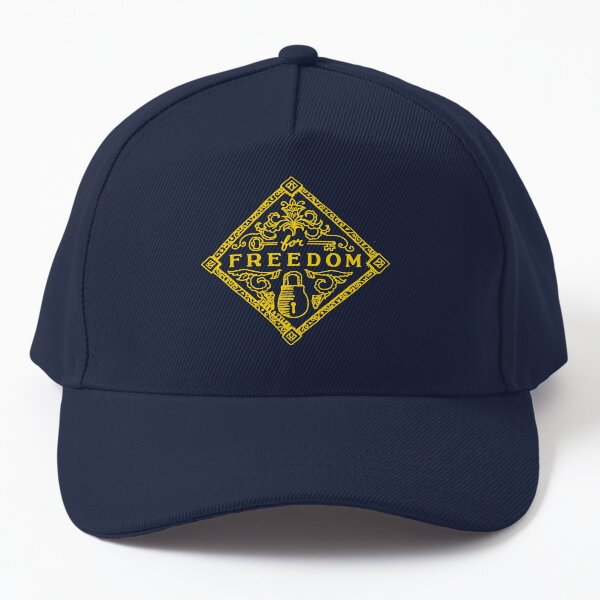 Item preview, For Freedom - Cover Image - Gold on Navy designed and sold by Jenny and Tyler.
