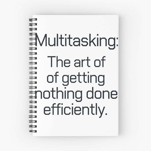Item preview, Multitasking sayings designed and sold by SignumShop.