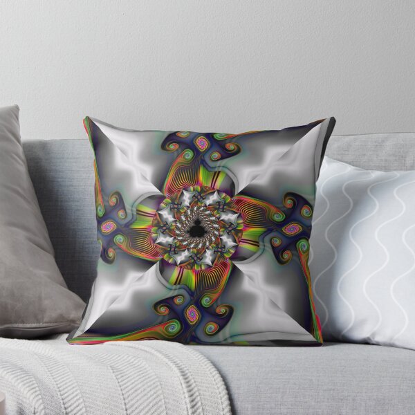 Item preview, Prismatic Vortex: The Fractal Heart of Swirling Light designed and sold by bloorose.