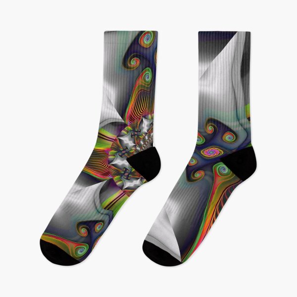 Item preview, Prismatic Vortex: The Fractal Heart of Swirling Light designed and sold by bloorose.