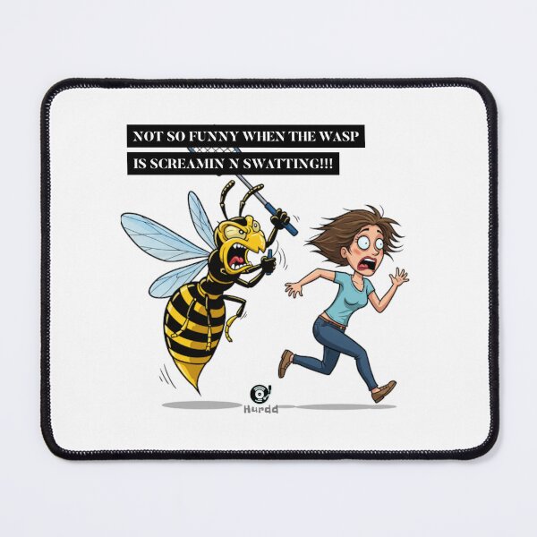 Item preview, Not So Funny/Wasp designed and sold by Hurdd.