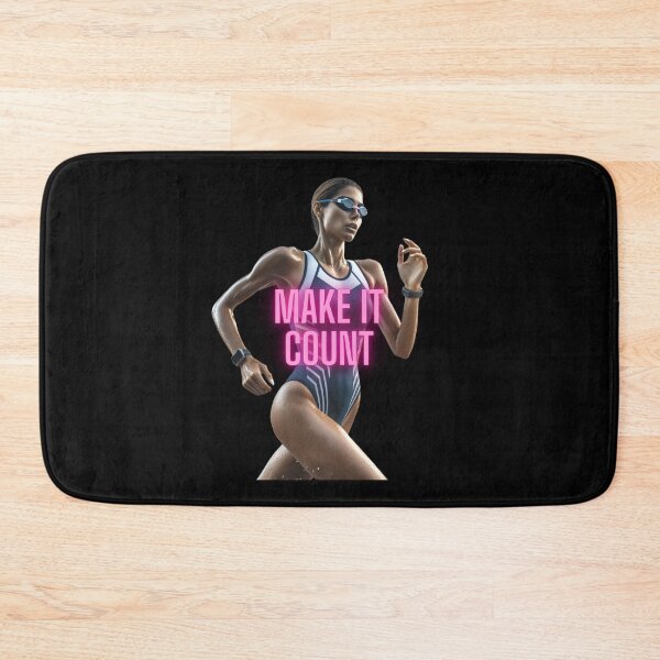 Item preview, Fearless Finish – Triathlon Make It Count designed and sold by Triathlongram.