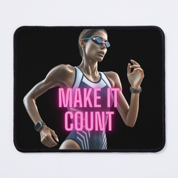 Item preview, Fearless Finish – Triathlon Make It Count designed and sold by Triathlongram.