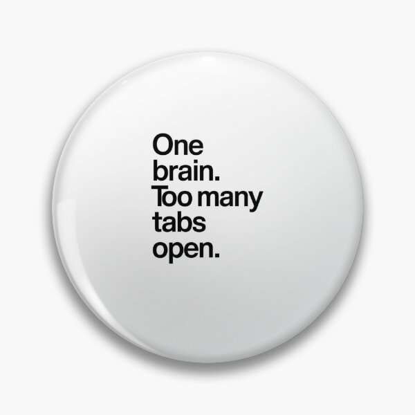 Item preview, Multitasking sayings One Brain designed and sold by SignumShop.