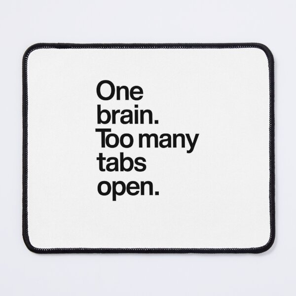 Item preview, Multitasking sayings One Brain designed and sold by SignumShop.