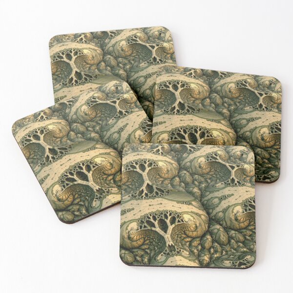 Item preview, Arboreal Tapestry: The Fractal Forest of Stone and Root designed and sold by bloorose.