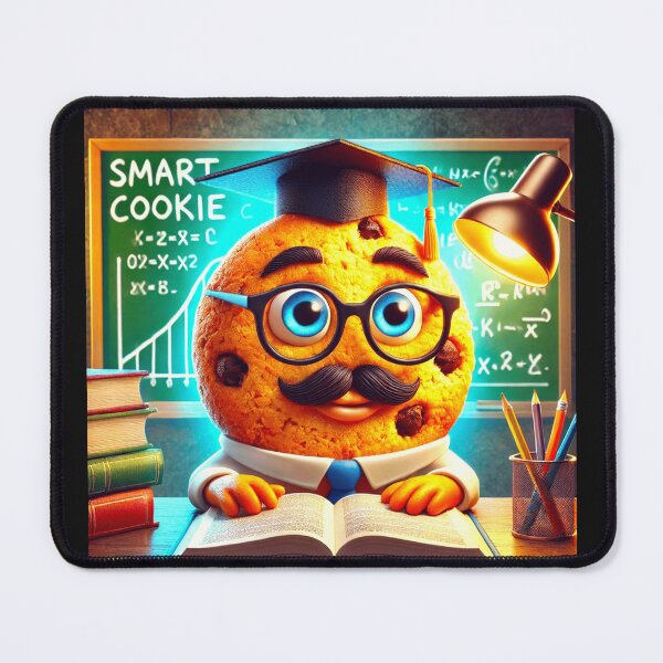 Item preview, Smart Cookie – Sweet and Cute Foodie Academic Vegan-Friendly Art designed and sold by B-DIFF-e-RENT.