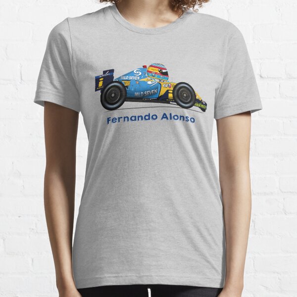 Michael Schumacher Car Toon Benetton F1 T Shirt By Car Toons Redbubble