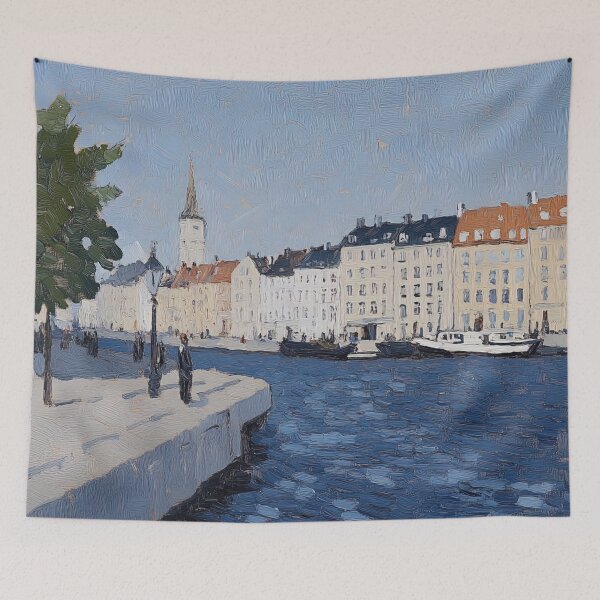 Item preview, Copenhagen | Post-impressionist painting style designed and sold by ComicsFactory.