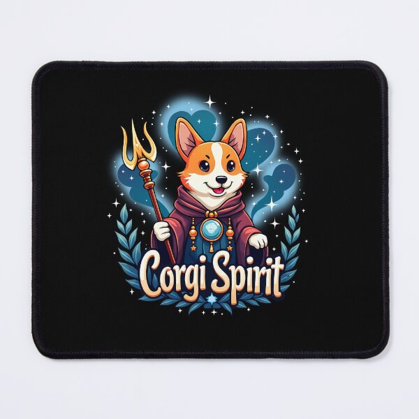 Item preview, Astral Shaman Corgi – Corgi Spirit Celestial Magic designed and sold by zoughlal.