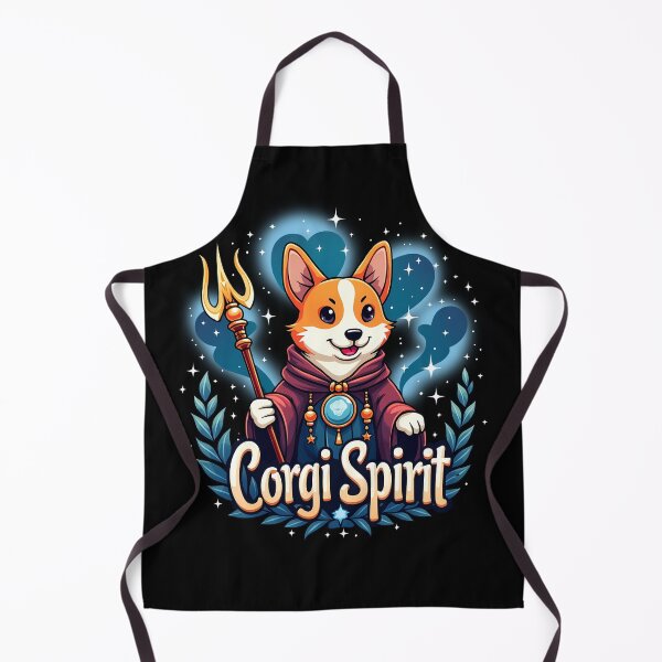 Item preview, Astral Shaman Corgi – Corgi Spirit Celestial Magic designed and sold by zoughlal.