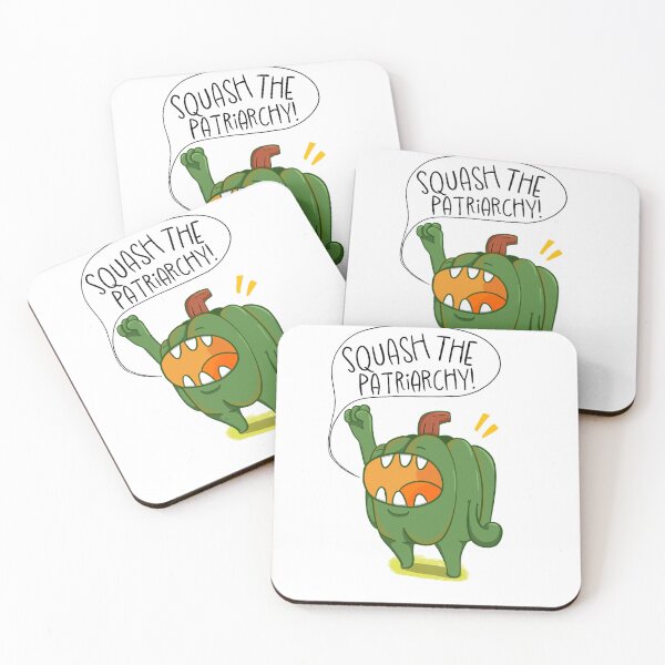 Item preview, Squash the Patriarchy designed and sold by Queer Acorn.