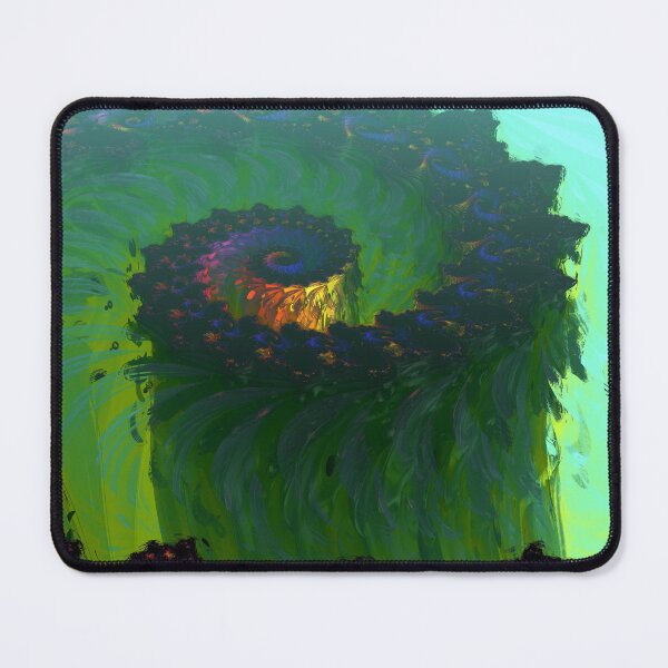 Item preview, Emerald Abyss: The Fractal Descent into Verdant Depths designed and sold by bloorose.