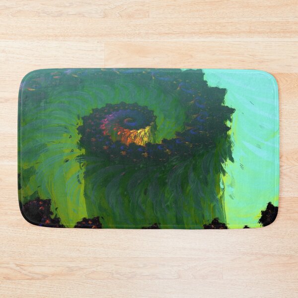 Item preview, Emerald Abyss: The Fractal Descent into Verdant Depths designed and sold by bloorose.