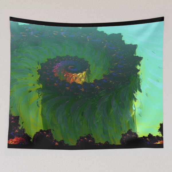 Item preview, Emerald Abyss: The Fractal Descent into Verdant Depths designed and sold by bloorose.