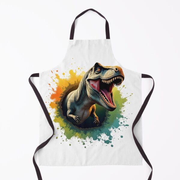 Item preview, Ferocious T-Rex Roaring - Bold and Colorful Dinosaur Art designed and sold by latelierdechris.