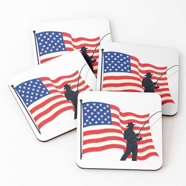 Item preview, Patriotic Angler designed and sold by FinSail.