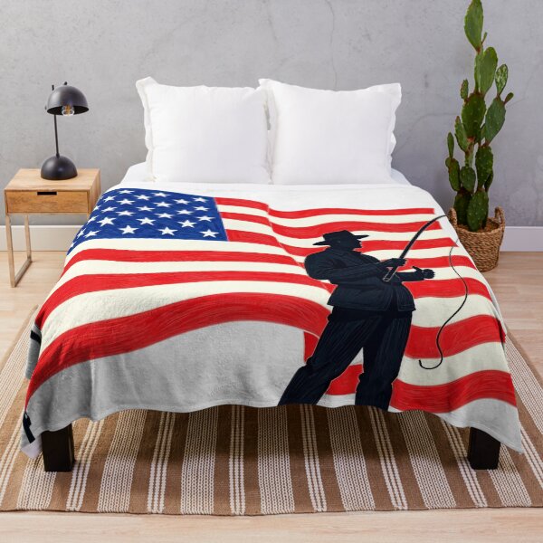 Item preview, Patriotic Angler designed and sold by FinSail.