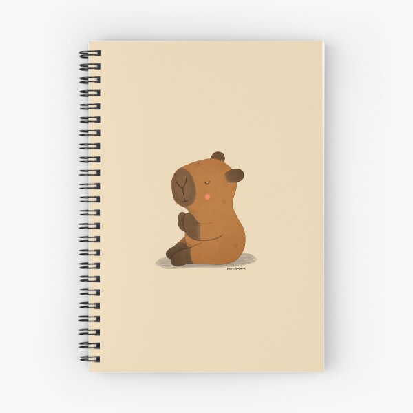 Item preview, Zenbara - Capybara in Zen Mood designed and sold by julianamotzko.