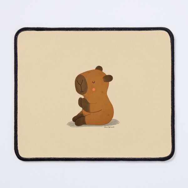 Item preview, Zenbara - Capybara in Zen Mood designed and sold by julianamotzko.