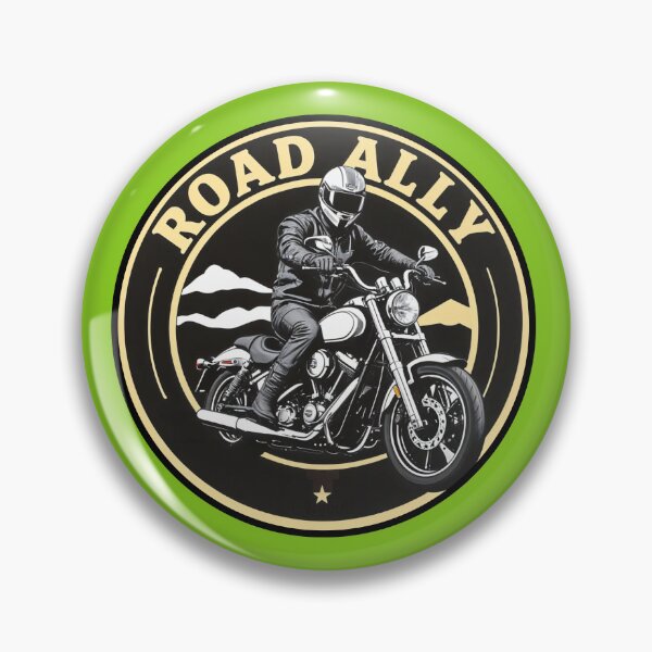 Item preview, Road Ally - Vintage Biker Streetwear Emblem designed and sold by T-Vergent.