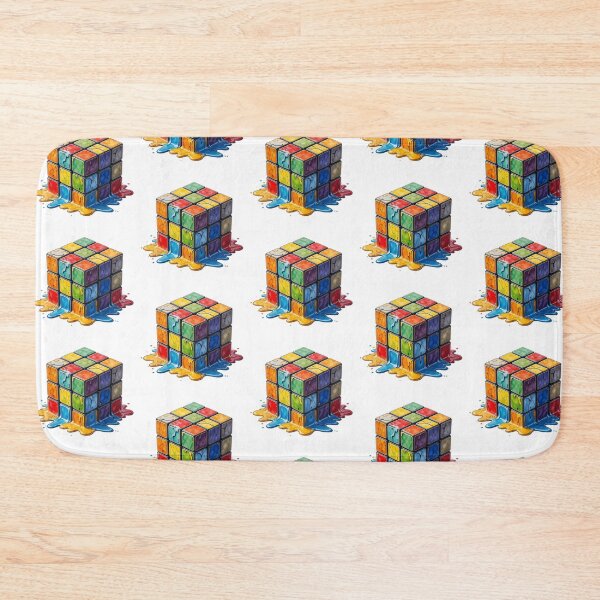Item preview, Melting Rubik's Cube - Vibrant Dripping Puzzle Art designed and sold by latelierdechris.