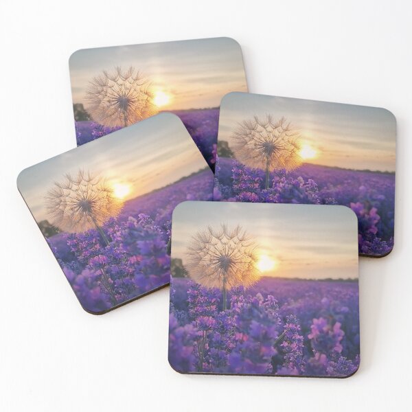 Item preview, fluffy dandelion at sunset designed and sold by psychoshadow.