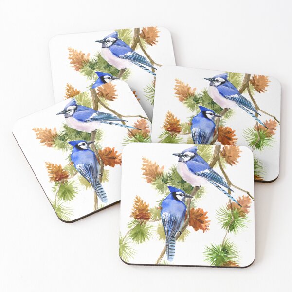 Item preview, Blue Jays and Pine Tree designed and sold by surenart.