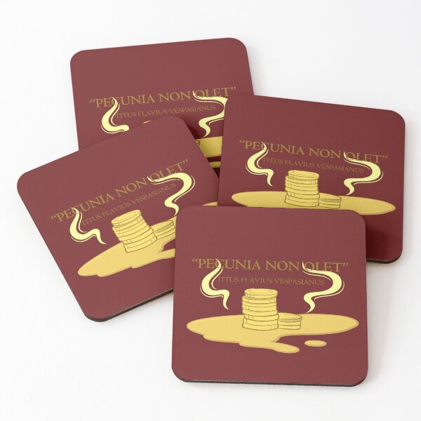 Item preview, Emperor Vespasianus Pecunia non olet Money does not stink designed and sold by Toga & Tonic.
