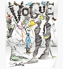 VOGUE: Jahrgang 1944 Dali Magazin Cover Print Poster