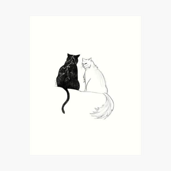 Item preview, Cat Fight designed and sold by StarQuest-Art.