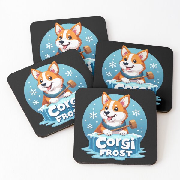 Item preview, Corgi escultor de hielo – Corgi Frost Winter Artistry designed and sold by zoughlal.