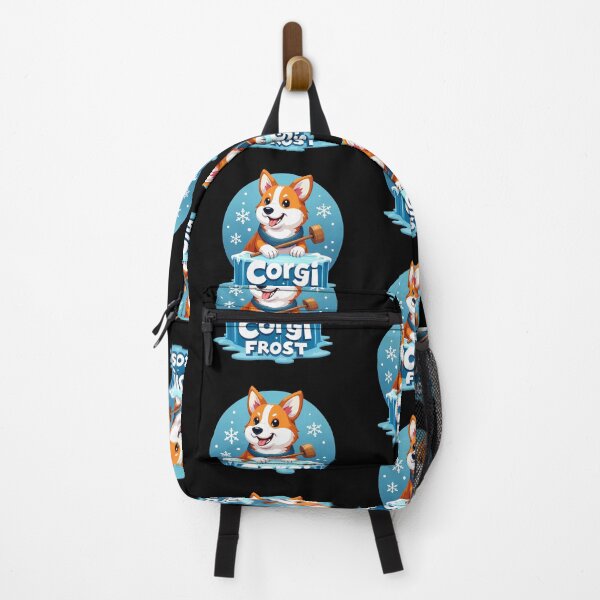 Item preview, Ice Sculptor Corgi – Corgi Frost Winter Artistry designed and sold by zoughlal.