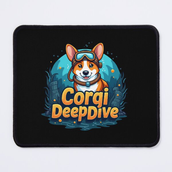 Item preview, Underwater Archaeologist Corgi – Corgi DeepDive Exploratory Discovery designed and sold by zoughlal.