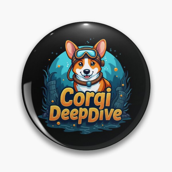 Item preview, Underwater Archaeologist Corgi – Corgi DeepDive Exploratory Discovery designed and sold by zoughlal.