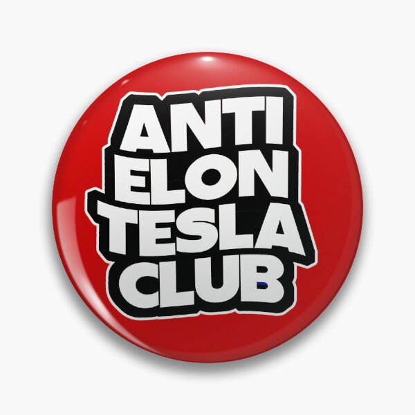 Item preview,  Anti Elon Tesla Club designed and sold by PixelCraftArt.