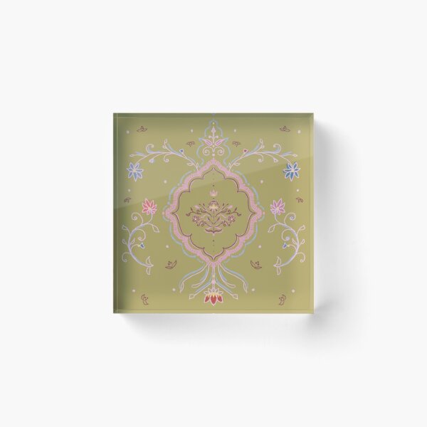 Item preview, Lotus Pond Tile designed and sold by maccm.