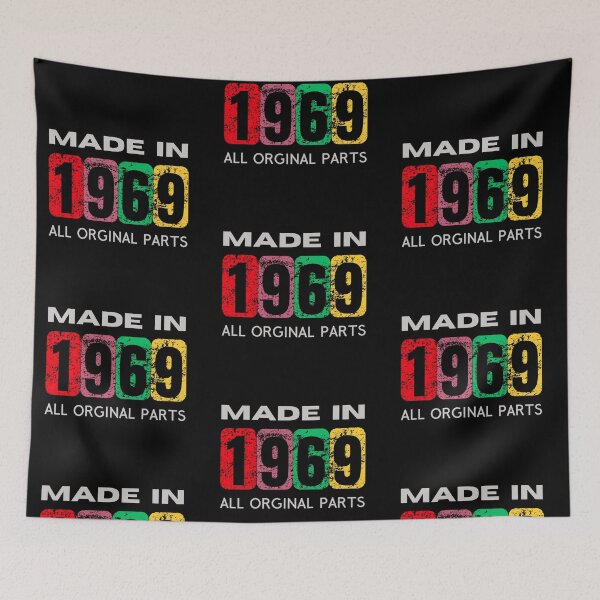 Item preview, Vintage 1969 - All Original Parts | Classic 1969 Birthday Gift designed and sold by Psycho-Crazy.