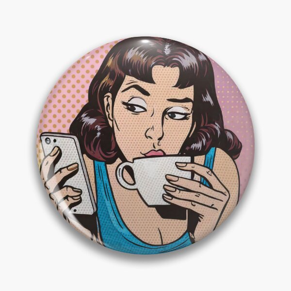 Item preview, Coffee, Phone, Life Balance Pop Art designed and sold by FinleyFound.