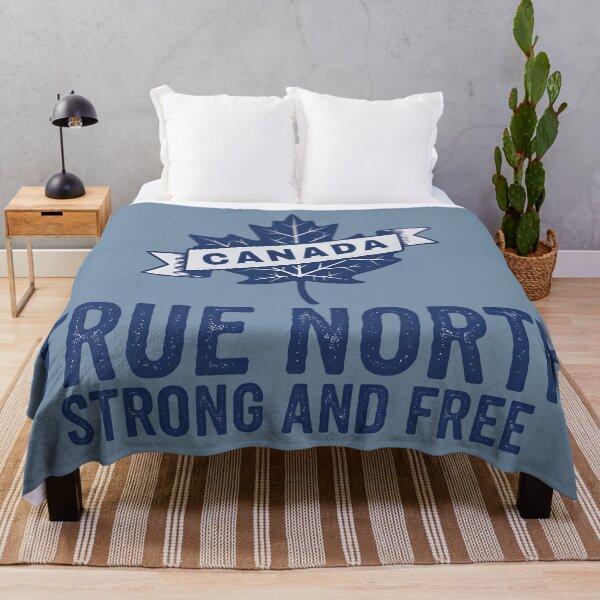 Item preview, Canada True North Strong And Free designed and sold by HowToCanadian.