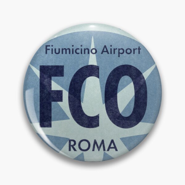 Item preview, Vintage Varig airtag to Roma designed and sold by LostTravelersLab.