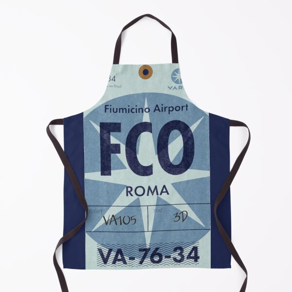 Item preview, Vintage Varig airtag to Roma designed and sold by LostTravelersLab.
