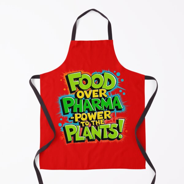 Item preview, Food Not Pharma Food Over Pharma designed and sold by Amanda's Factory.