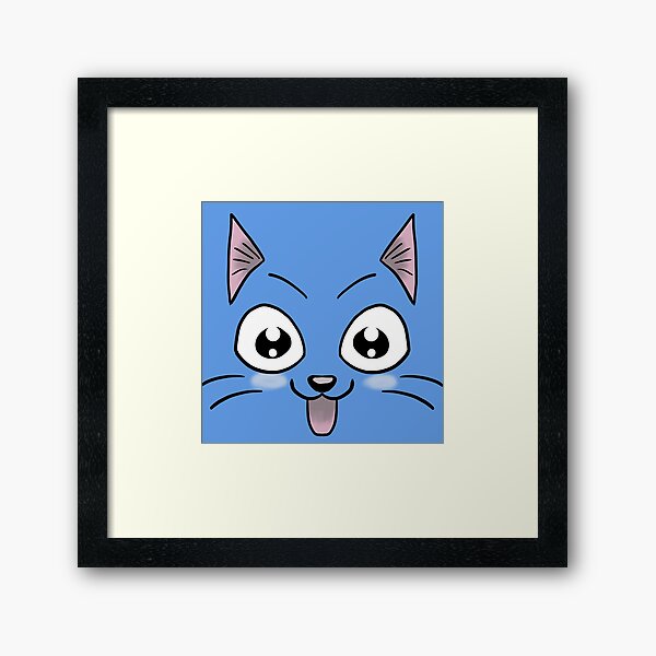 Item preview, blue cat designed and sold by kenall_creations_art.