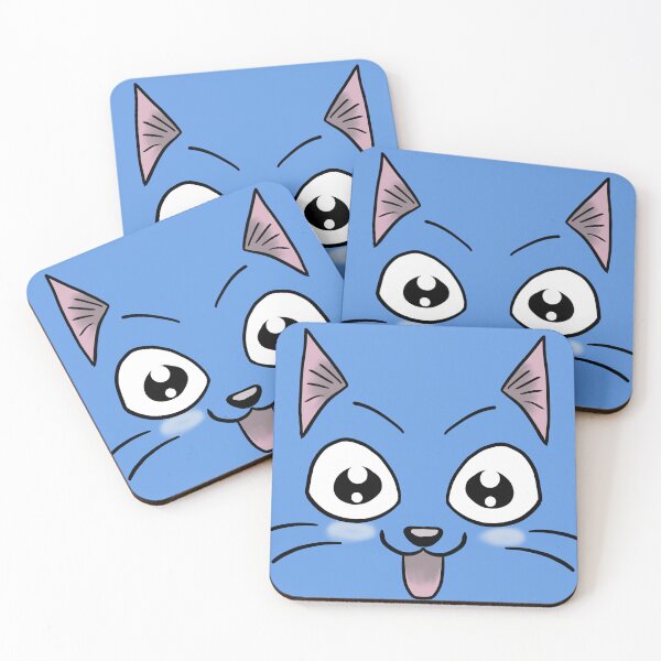 Item preview, blue cat designed and sold by kenall_creations_art.